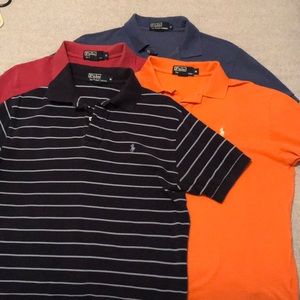 4 Ralph Lauren polos